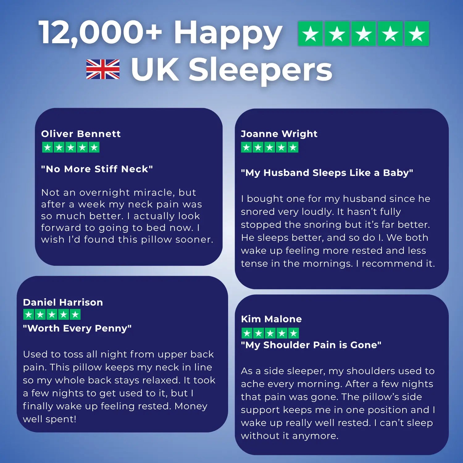 DreamRest™ Ergonomic Memory Foam Pillow