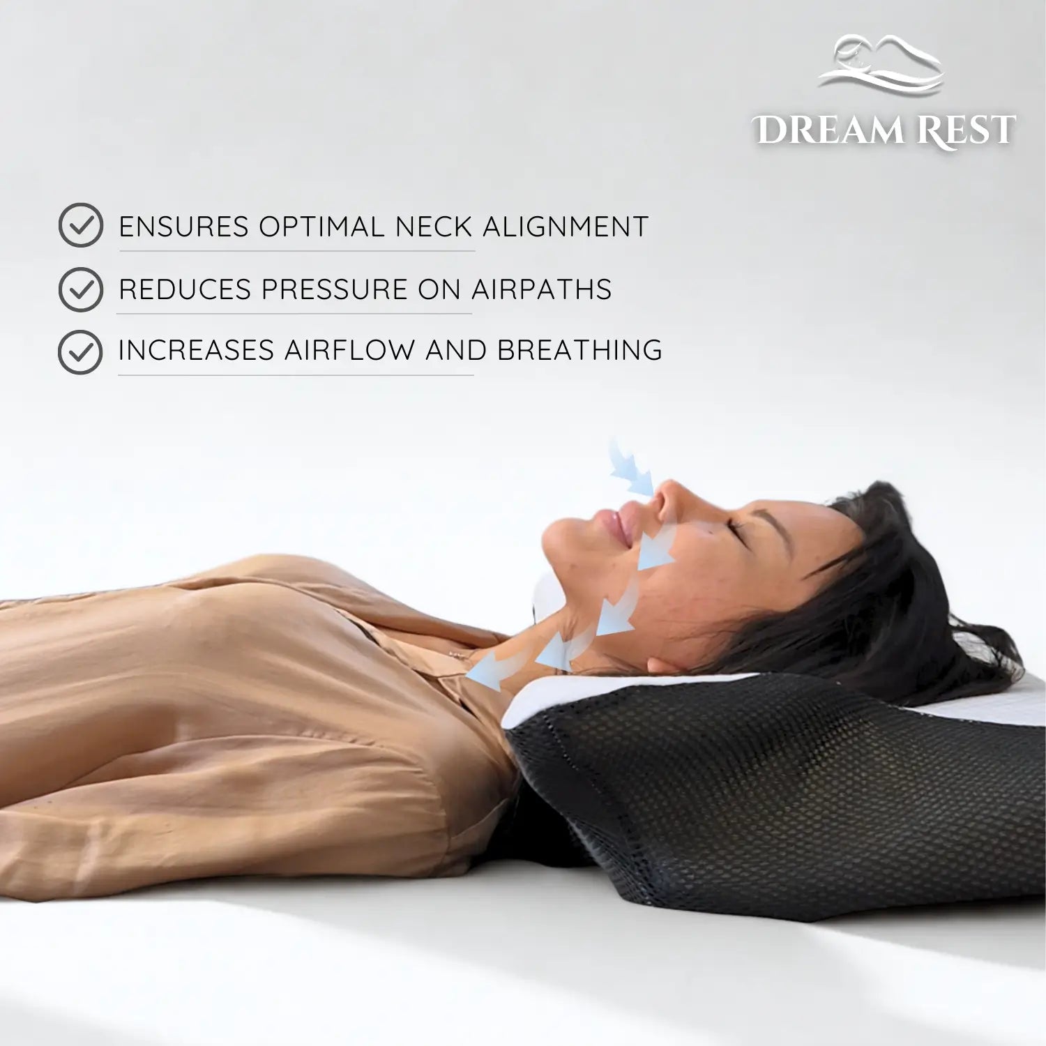 DreamRest™ Ergonomic Pillow